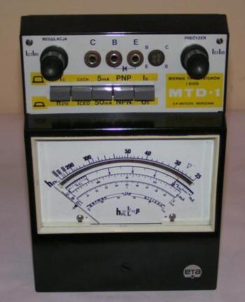 Miernik Tranzystorów i Diod MTD-1